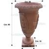 FratelliVagnoni Vaso vasi a calice coppa in terracotta toscana cm 50 55 colonna capitello fiori