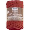Glorex 5 1006 32 - Cordoncino macramè 3 mm, 250 g, Terracotta, Lunghezza 63 m, Filato Tessile Intrecciato, 60% Cotone, 40% Viscosa e Poliestere, per Uncinetto, Maglia, annodatura e Disegno