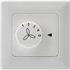 Westinghouse 7880040 Ventilatore Solo Comando a Parete, Plastica, Bianco