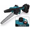 Mini elettrosega potatore a batteria 48V lama da 8 pollici catena con oleatore.