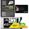 DIGIQUEST SMARCARD HD CAM DIGIQUEST FULL HD TV LED CON TESSERA SCHEDA TIVUSAT TIVU'SAT NEW