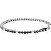 Maserati Bracciale Maserati Jewels JM222AVC05 Bracelet Acciaio Tennis Zirconi Neri Uomo