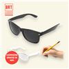 Occhiali Forati A Fori Stenopeici Anti Miopia Protezione Pc Tv Pinhole Glasses