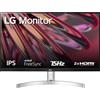 Lg Monitor PC 27" 1920 x 1080 Pixel IPS Full HD 75Hz colore Argento LG 27MK60MP-W