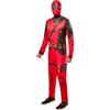 Rubie's Rubies Costume Deadpool Classic per adulti, Tuta stampata e maschera, Licenza Ufficiale Marvel Deadpool 3 per Carnevale, Cosplay, Feste e Halloween
