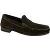 ICON LAB mocassino uomo sfoderato vitello rovesciato MORO 2154/CASTORO MADE ITA