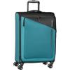 American Tourister DASH AMERICANO TORISTER DAMING - Spinner M, Suitcase espandibile, 66,5 cm, 67/75 L, nero/blu (nero/blu)