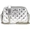 GUESS BORSA DONNA GUESS giully borsa a tracolla SILVER ND scelta=P SILVER HWQV8748140