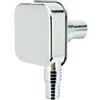 GOPLAST SRL Sifone esterno per lavatrice scatolato in ABS cromato cromo