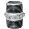 GEBO Nipplo niples 1/2'' M-M in ghisa malleabile zincato
