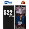 SAMSUNG S22 ULTRA SM-S908 Vetro Display SOFT OLED LCD Touch Schermo Burgundy