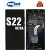 SAMSUNG S22 ULTRA SM-S908 Vetro Display SOFT OLED LCD Touch Schermo Nero