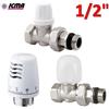 ICMA Kit termostatico ICMA - valvola + detentore + testa termostatica 1/2'' dritto at