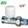 FAR 1630 - valvola 1/2'' termostatizzabile dritta attacco rame o multistrato - FAR