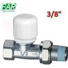 FAR 1640 - valvola 3/8'' termostatizzabile dritta attacco ferro - FAR