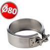 INOXTECH Fascetta di sicurezza per PPs Ø 80 mm - tubo flessibile FlexB