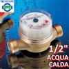 GIOANOLA Contatore acqua calda 1/2'' quadrante asciutto - omologato CEE