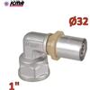 ICMA 405 - Gomito curva femmina 1'' x 32 SEMPITER® raccordo a pressare