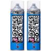 Muc-Off Silicon Shine 500 ml, 2pk - Innovativo Spray Lucidante per Biciclette, Riduce l'Attrito e Dona una Finitura Lucida - Lucido per Biciclette di Tutti i Tipi