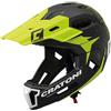 Cratoni W2015081400, Maniac 2.0MX, Casco da Bicicletta MTB, Colore nime Opaco, Nero-Verde, M/L (54-58 cm) Unisex Adulto, NEG/LIM, 54-58