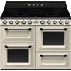 Smeg Victoria Tr4110ip2 110cm Vitroceramic Kitchen With Oven 5 Burners Trasparente