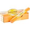DRW Incenso Bastone Aroma Sandalo Bastone 25 cm Sandalwood (120 unità) + Stampino San Pancracio