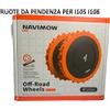 SEGWAY NAVIMOW I105E I108E RUOTE DA PENDENZA ORIGINALI COMPLETE UNA COPPIA