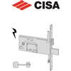 Cisa Serratura elettrica a doppia mappa Cisa entrata 100 serie 17357-10