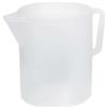 MOBIL PLASTIC Caraffa Cucina Graduata Trasparente in Plastica 5 lt - MOBIL PLASTIC