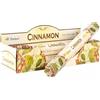 DRW Incenso Bastone Aroma Cannella Bastone 25 cm Cinnamon (120 unità) + Stampino San Pancracio