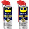 WD-40 WD 40 Lubrificante Silicone + Grasso Spray, Specialist dosator bomboletta 400 ml