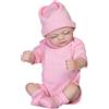 26cm bella bambola di silicone infantile realistico morbido silicone in vestiti