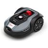 IKRA robot rasaerba iROM 600 per prati fino a 600m², Wifi o Bluetooth, controllo tramite app, multizona, incl. stazione di ricarica e sensore pioggia, 6 lame di ricambio
