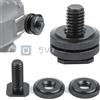 Adattatore ¼ per Flash Hot Shoe a Treppiede Doppi Dadi