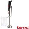 GIRMI FRULLATORE IMMERSIONE MX38 800W CON 4 LAME CON BICCHIERE INCLUSO 633824