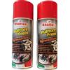 Rhutten Pulitore Freni Auto Moto Rhutten Sgrassante dischi pinze pattini Spray 2x 400 ml