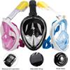 DOBO Maschera subacquea intera integrale snorkeling SUB immersione boccaglio colorata