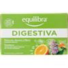 equilibra Integratori Alimentari, Tisana 100% Ingredienti Funzionali per la Funzione Digestiva, a Base di Finocchio, Anice e Menta, Materiali Riciclabili, 15 Filtri