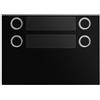 Alpha Urmet 1168/24 Frontale 4 pulsanti su 2 file Alpha Nero