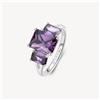 BROSWAY FANCY ANELLO DA DONNA IN ARGENTO 925 E ZIRCONI FMP80C MAGIC PURPLE N.14