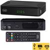 Trevi Decoder Digitale Terrestre TREVI HE3368 HD per Televisione DVB-T2/HEVC HDMI USB