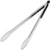 Amig - Pinze barbecue - Pinze per barbecue Fireplus - Resistenti al calore con manico antiscivolo - 34,5 cm - Acciaio inox - Metallo