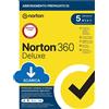 NORTON 360 Deluxe 2026 5 PC 1 Anno |Win, Mac, Android, iOS| Internet Security IT
