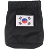 London Craftwork Borsa da sella impermeabile per manubrio Brompton con bandiera della Corea del Sud