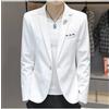Giacca Smoking Uomo Elegante Bianca Slim Fit Bottoni Moda Uomo 071705