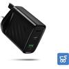 ESR Alimentatore 36W PD USB C + USB-A 5V 3A Ricarica Rapida Spina Uk No confezione