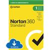 NORTON 360 Standard 2026 1 PC 1 Anno | Internet Security Antivirus | Senza Abbo