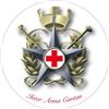 N°2 ADESIVO STICKER DECAL CROCE ROSSA ITALIANA CARITAS