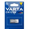 VARTA 6 PILE BATTERIE CR123 CR123A 3V LITIO VARTA PROFESSIONAL LITHIUM