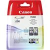 Canon ,Canon PG510CL 511 originale cartucce. inchiostro PIXMA MP492 MP495 MP499 MX320
